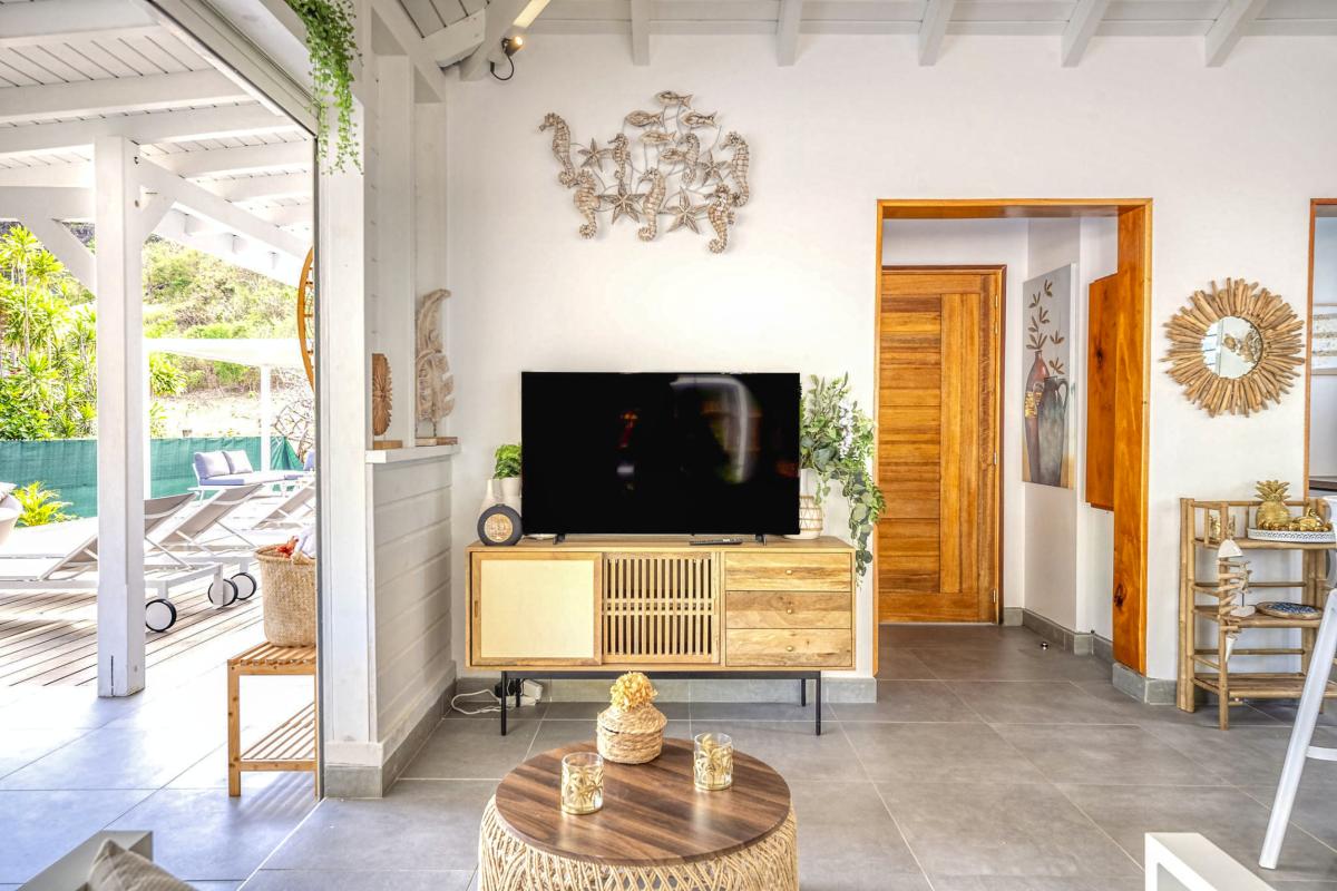 10.A louer villa avec piscine et Terre de haut Les Saintes- Villa Boheme